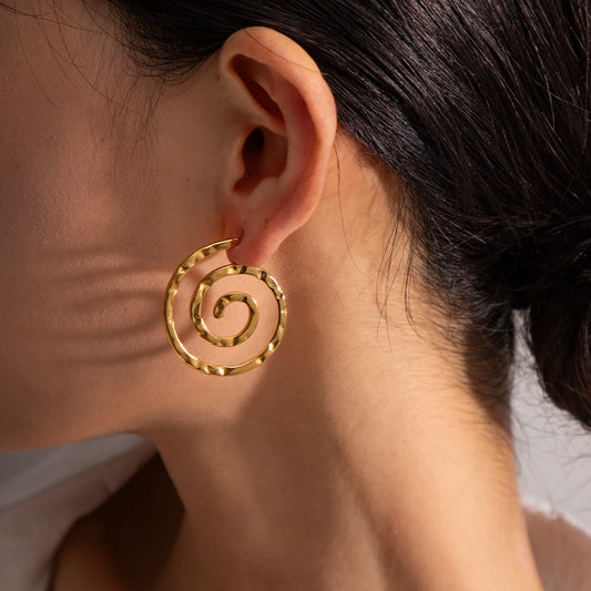 Elegante Gouden Geometrische oorbellen